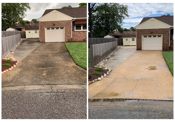 Concrete Cleaning Services Hampton Roads VA