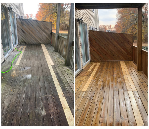 Deck Soft Washing Services Hampton Roads VA