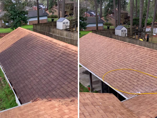 Roof Soft Washing Services Hampton Roads VA